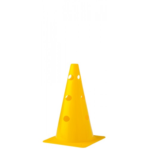   Cone with holes Height 23 cm Yellow