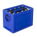 T-PRO BottleCarrier box for drinking bottles Blue